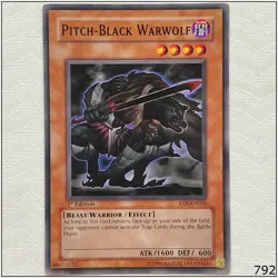 Pitch-Black Warwolf - RDS-EN026 - Common 1st Edition Yugioh - Image 1