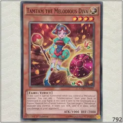 Tamtam the Melodious Diva - CORE-EN009 - Common 1st Edition Yugioh - Image 1
