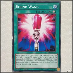 Bound Wand - BP03-EN175 - Common 1st Edition Yugioh - Image 1