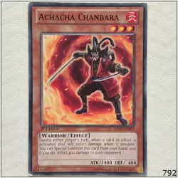 Achacha Chanbara - ABYR-EN003 - Common 1st Edition Yugioh - Image 1