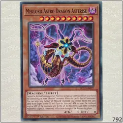 Meklord Astro Dragon Asterisk - LED7-EN027 - Common 1st Edition Yugioh - Image 1