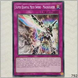 Super Quantal Mech Sword - Magnaslayer - WIRA-EN039 - Common 1st Edition Yugioh - Image 1