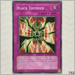 Black Thunder - TSHD-EN066 - Common 1st Edition Yugioh - Image 1