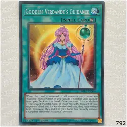 Goddess Verdande's Guidance - SHVA-EN009 - Super Rare 1st Edition Yugioh - Image 1