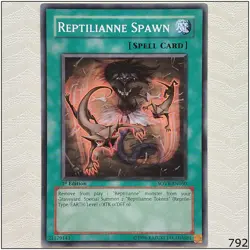 Reptilianne Spawn - SOVR-EN050 - Common 1st Edition Yugioh - Image 1