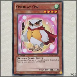 Overlay Owl - GAOV-EN003 - Common 1st Edition Yugioh - Image 1