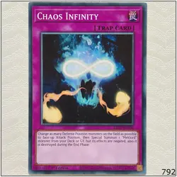 Chaos Infinity - LED7-EN030 - Common 1st Edition Yugioh - Image 1
