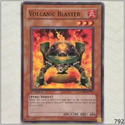 Volcanic Blaster - FOTB-EN011 - Common 1st Edition Yugioh - Image 1