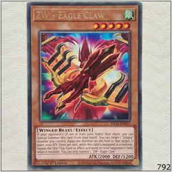 ZW - Eagle Claw - KICO-EN037 - Rare 1st Edition Yugioh - Image 1