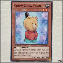 Chow Chow Chan - SHSP-EN002 - Common 1st Edition Yugioh - Image 1