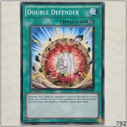 Double Defender - ORCS-EN049 - Common 1st Edition Yugioh - Image 1