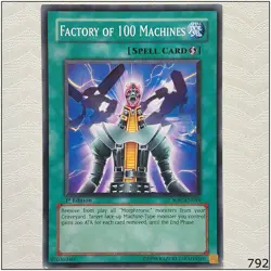 Factory of 100 Machines - CSOC-EN049 - Common 1st Edition Yugioh - Image 1