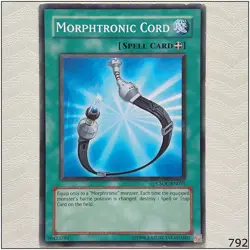Morphtronic Cord - CSOC-EN051 - Common Unlimited Yugioh - Image 1