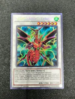 DRAGUNITY KNIGHT VAJRAYANA SHVA-EN050 1ST EDITION SECRET YUGIOH TCG Near Mint - Image 1