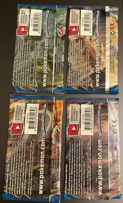 Lot of (4) POKEMON XY BREAKPOINT Sealed 10-Card BOOSTER PACKS (Art Set) - Image 2