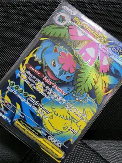 Mega Venusaur EX 155/132 Mega Evolution ENGLISH Pokemon TCG Card NM Ultra Rare - Image 3