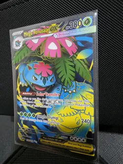 Mega Venusaur EX 155/132 Mega Evolution ENGLISH Pokemon TCG Card NM Ultra Rare - Image 4