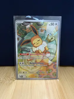 Pokemon Card TCG - Eevee SVP #173 Scarlet & Violet Black Star Promo Near Mint - Image 1