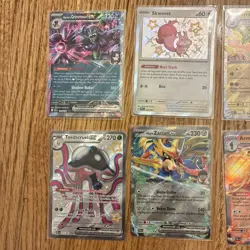 Lot Of Ten Ultra Rare EX Pokemon Cards Tyranitar Blaziken Zacian - Image 2