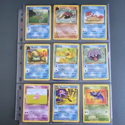 🔥Complete Common Uncommon Fossil set Pokemon Cards 1999 WOTC - Image 5