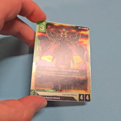 Gundam Sandrock - Gundam Card Game #GD01-028 - GD01 - NM Foil Newtype Rising - Image 2