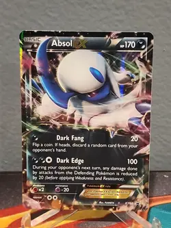 Absol EX XY62 Black Star Promo Pokemon Card See Description - Image 1