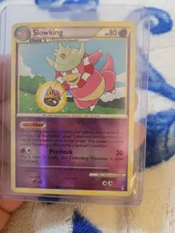 SLOWKING Call of Legends POKEMON Reverse Holo Foil 2011 Trading Card 32/95 TCG - Image 1