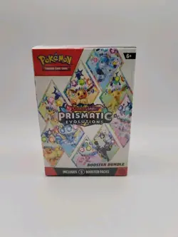Pokemon TCG Prismatic Evolutions Booster Bundle (6 Card Packs) - Image 1