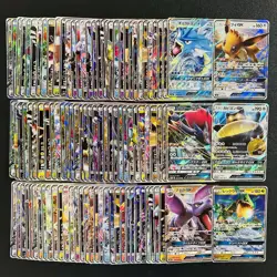 100 GX RR Holo Full Arts Lot Set Pokemon Japanese Cards W152 - Image 1