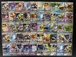 100 GX RR Holo Full Arts Lot Set Pokemon Japanese Cards W152 - Image 2
