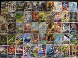 100 AR s12a sv3 sv5k sv6 sv6a sv7 Lot Set Pokemon Japanese Trading Card T690 - Image 2