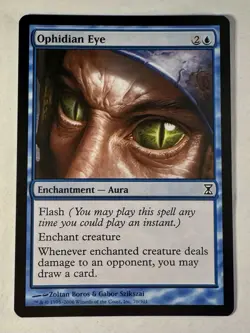 Synergistic With Vivi Final Fantasy Commander Ophidian Eye Time - Spiral - MTG - Image 1