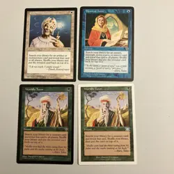 MTG Ten Tutors, Worldly, Mystical and Enlightened. Mirrage, 6th Ed and Dominaria - Image 1