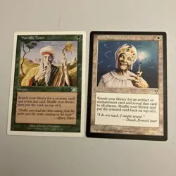 MTG Ten Tutors, Worldly, Mystical and Enlightened. Mirrage, 6th Ed and Dominaria - Image 2