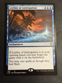 Leyline of Anticipation Commander Legends: Battle for Baldur's Gate MTG LP - Image 1