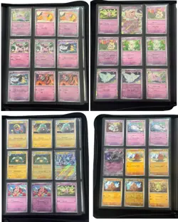 Pokemon Scarlet & Violet Obsidian Flames Complete Master Set 100% NM W/ Promos - Image 3