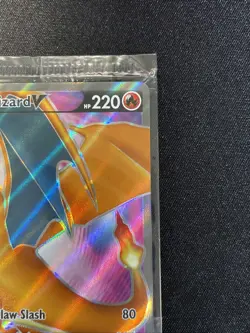 Pokemon TCG Charizard V Sword & Shield Swsh050 Holo Promo Sealed Near Mint New - Image 5