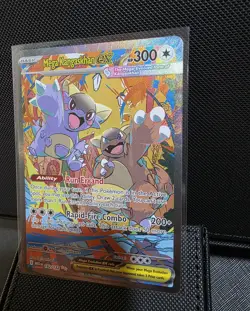 Mega Kangaskhan EX SIR 182/132 Near Mint Mega Evolution English Pokemon TCG - Image 3