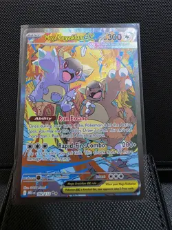 Mega Kangaskhan EX SIR 182/132 Near Mint Mega Evolution English Pokemon TCG - Image 5