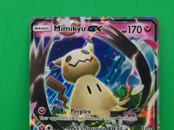 Pokemon Mimikyu GX 149/214 Sm-Lost Thunder Ultra Rare Holo MINT Condition - Image 2