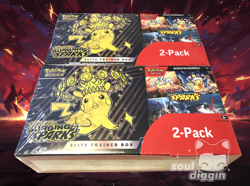 Pokemon Surging Sparks Elite Trainer Box / Booster Bundle Costco 2-Pack / 2x Lot - Image 1