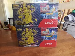 Pokemon Surging Sparks Elite Trainer Box and Booster Bundle, 2-Pack, lot of 2 - Image 1