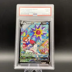 Pokemon TCG Starmie V TG13/TG30 Full Art Astral Radiance 2022 PSA 9 Mint - Image 1
