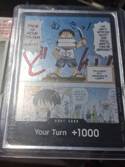 DON!! Card (Young Luffy) (Devil Fruits Collection Vol. 1) - Sealed - Image 1