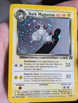Pokemon Card Lot. Team Rocket Dark Magneton, Dark Wartortle - Image 4