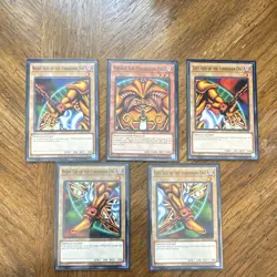 Konami Yu-Gi-Oh! TCG LDK2 Exodia 1st Edition English 5-Card Set w/ Gift - Image 1