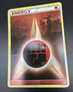Fighting Energy 93/95 Call of Legends MP Reverse Holo Pokemon Card - Image 2