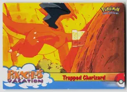 Trapped Charizard #51 Topps The First Movie Trading Cards Pokemon LP - Image 1