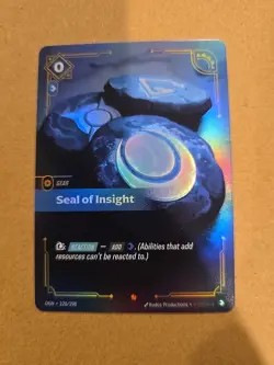 Seal of Insight - Riftbound - Origins - Card #120/298 - Image 1