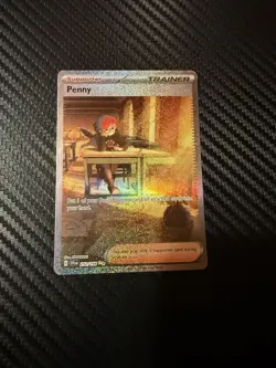 Pokemon TCG Scarlet &Violet Penny 252/198 Holo M/NM 🔥 - Image 1